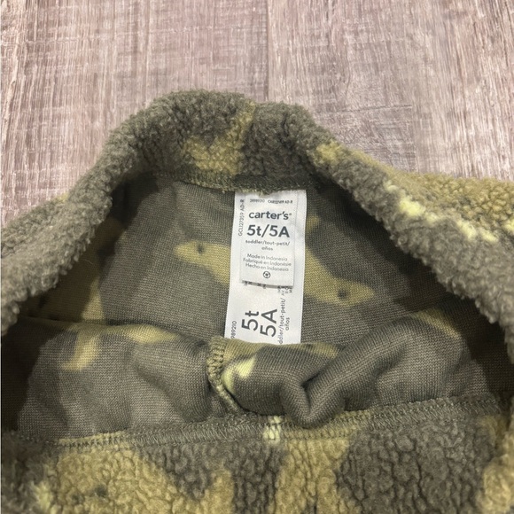 Carter's Dinosaur Fleece Hoodie - Picture 2 of 2